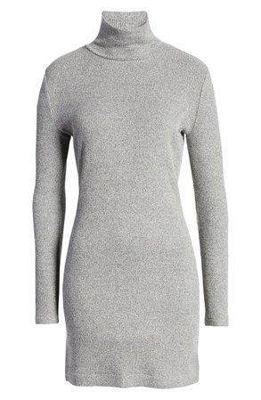 Lou & Grey Brushed Turtleneck Dress | Nordstrom