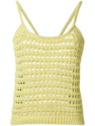 Prada Crochet Tank Top | Farfetch.com