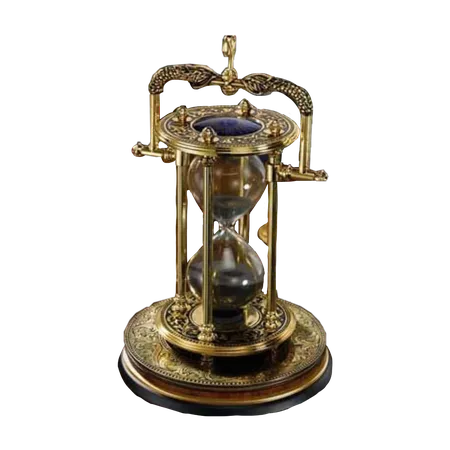 steampunk hourglass