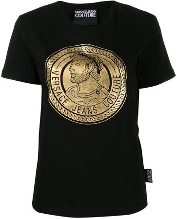 coin print T-shirt