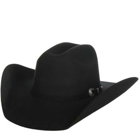black cowgirl hat