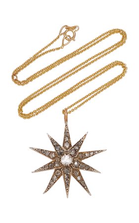 Toni + Chloë Goutal Conway Gold Diamond Necklace