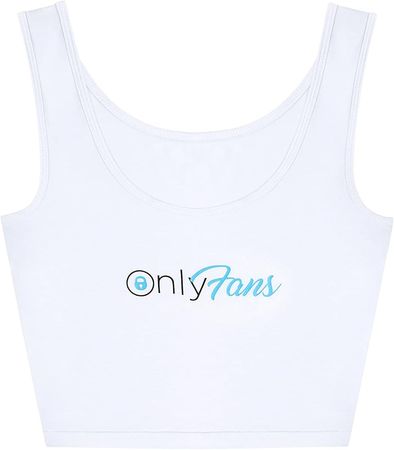 OnlyFans Crop Tank (Black) at Amazon Women’s Clothing store