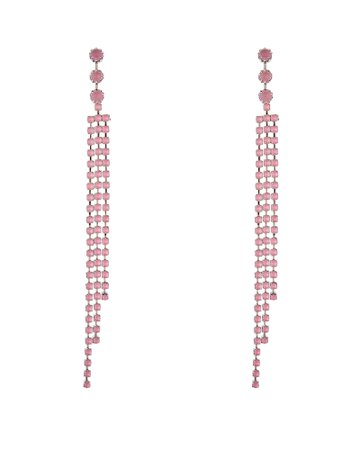 Isabel Marant Étoile Crystal Drop Linear Earrings | INTERMIX®