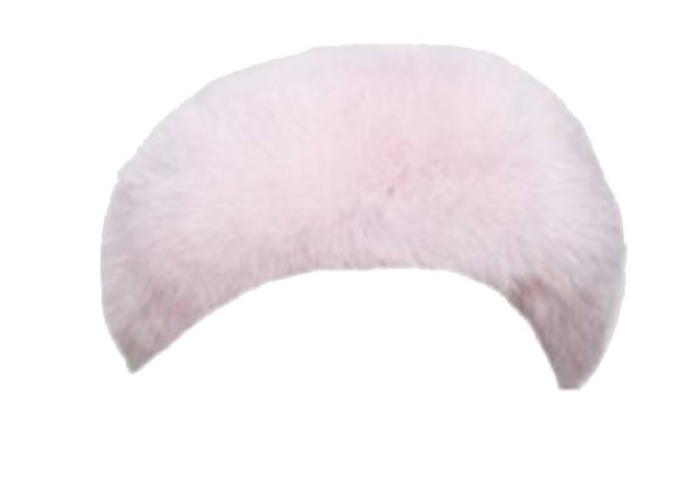 Baby Pink Fur Headband