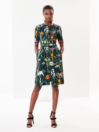 Flower Harvest Cloqué Dress - Dresses - Ready-to-Wear