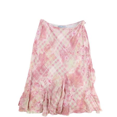 Vintage Mesh Midi Skirt 90s Mesh Overlay Pink Checkered Floral - Etsy Australia