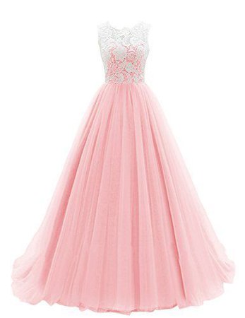 Charming O-Neck A-Line Prom Dress,Long Prom | Morebeauty