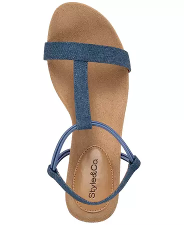 Style & Co Women's Mulan Wedge Sandals, Created for Macy's - Macy's