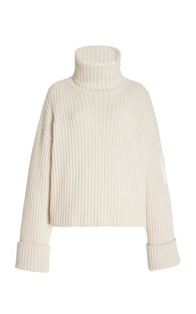 Wool Turtleneck Sweater By Moncler | Moda Operandi
