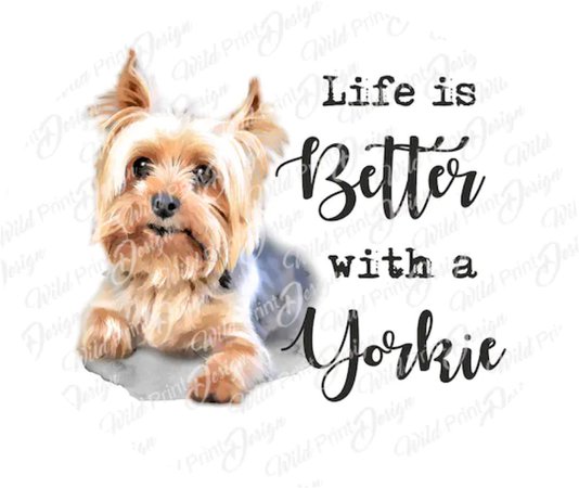 Cute yorkie Quote