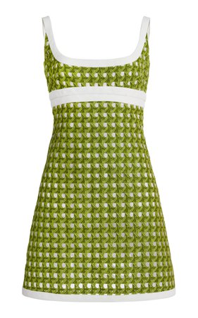 Macrame Mini Dress By Giambattista Valli | Moda Operandi