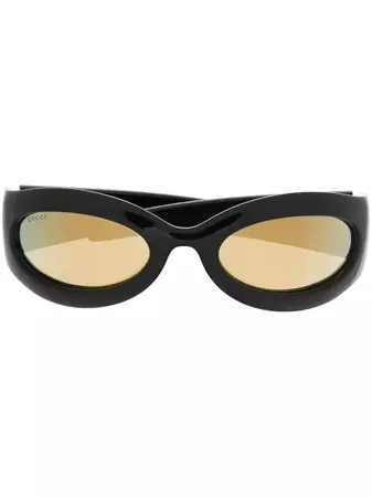Gucci Eyewear Square Tinted Sunglasses - Farfetch