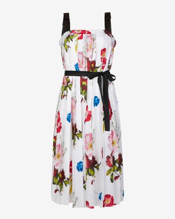 Berry Sundae tie strap dress - White | Dresses | Ted Baker ROW