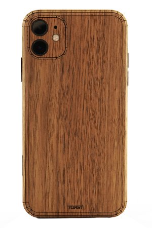 Handmade Wood Cover for iPhone 11, 11 Pro, 11 Max | Toast | USA