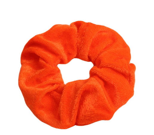 orange scrunchie