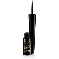 Amazon.com : Milani Stay Put Matte Liquid Eyeliner - Liquid Eyeliner Pen, Long Lasting & Smudgeproof Makeup Pen Black : Beauty & Personal Care
