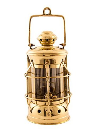 Amazon.com: Nautical Lamps - Brass Masthead Lantern - 10.5" - Oil Lantern: Home & Kitchen