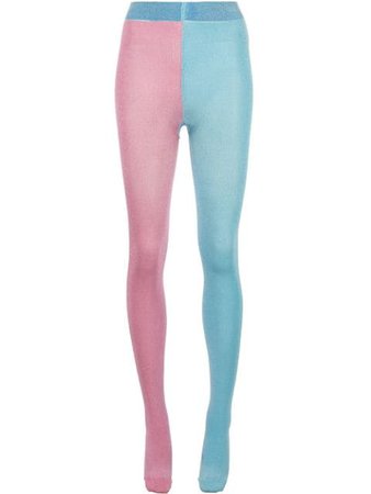 Marc Jacobs The Left And Right Glam Tights N9000003460 Blue | Farfetch