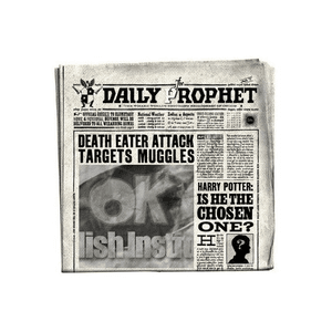 Daily Prophet Newspaper PNG Harry Potter Death Eaters