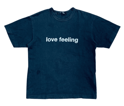 Comme des Garçons "Love Feeling" T-Shirt (2002) Designed By: Junya Watanabe