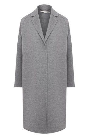 Женское серое шерстяное пальто STELLA MCCARTNEY — купить за 140500 руб. в интернет-магазине ЦУМ, арт. 573928/SPB05