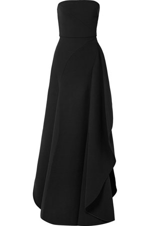 Elie Saab | Asymmetrische Robe aus Cady | NET-A-PORTER.COM