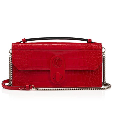 red leather bag louboutin - Google Search