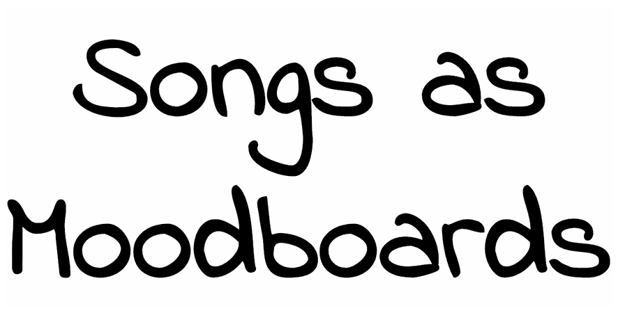 Songs as Moodboards Logo Text