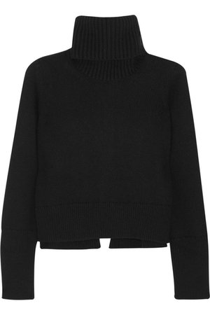 Alexander McQueen Turtleneck Sweater - Black