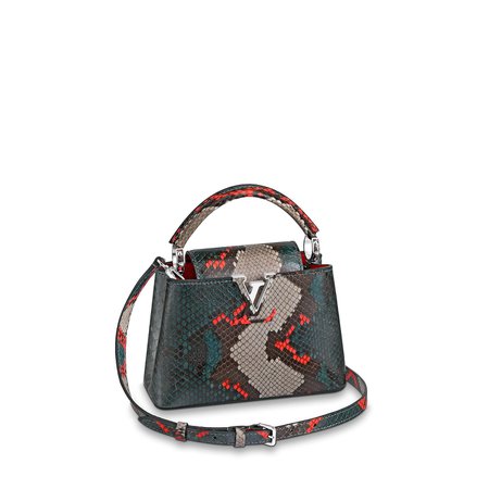 Capucines Mini Python - Handbags | LOUIS VUITTON ®