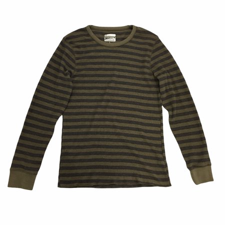 green and black striped grunge sweater top