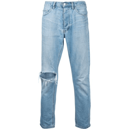 Ex Infinitas Classic Slim Cropped Jeans ($117)