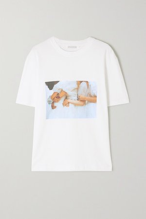 International Womens Day Printed Cotton-jersey T-shirt - White