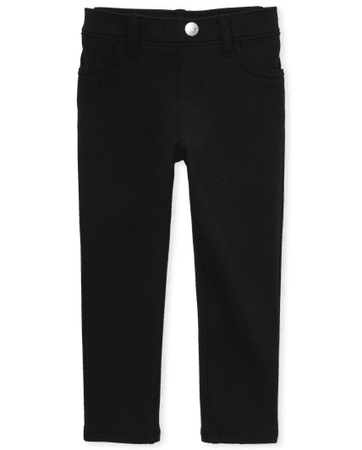 black uniform pants