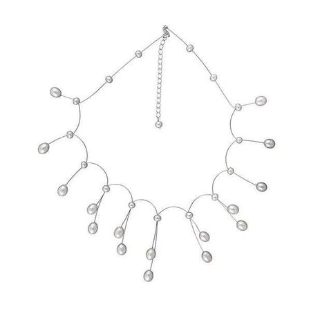 Necklaces | Shop Women's Floating Pearl Necklace at Fashiontage | N467