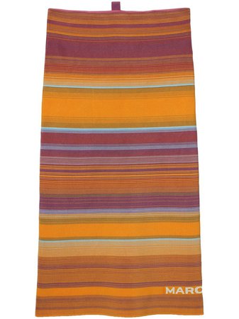 Marc Jacobs The Tube Striped Skirt - Farfetch