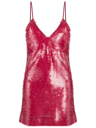 Balmain Short Sequinned Dress - Farfetch