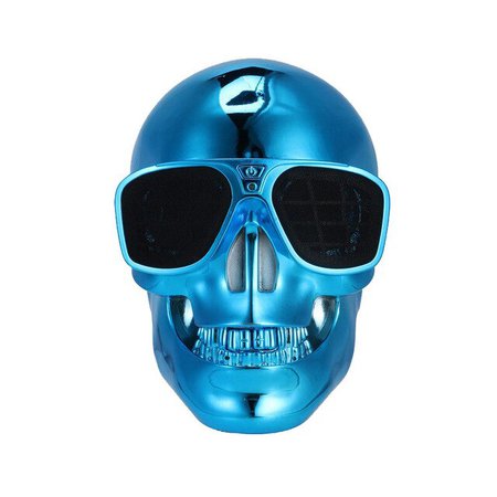 Ghost Skull Shape Wireless Bluetooth soundbox Sunglass TF card slot FM radio Skull Speaker Mobile Subwoofer Speaker|skull speaker|bluetooth speakerspeaker mobile - AliExpress