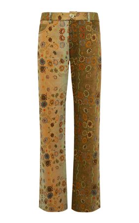 Essie Cotton-Blend Straight-Leg Pants By Siedrés | Moda Operandi