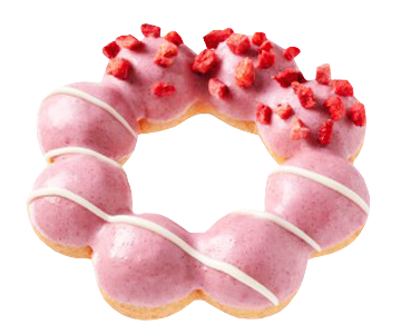 strawberry donut