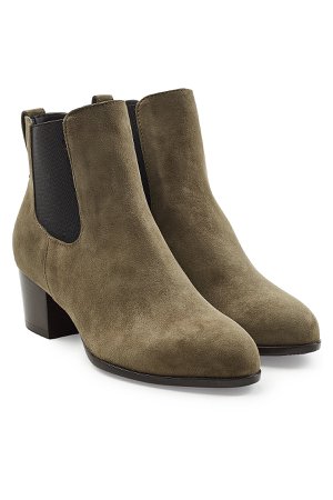 Suede Ankle Boots Gr. IT 39