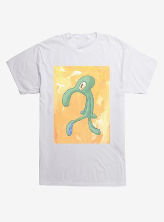 SpongeBob SquarePants Squidward Art T-Shirt