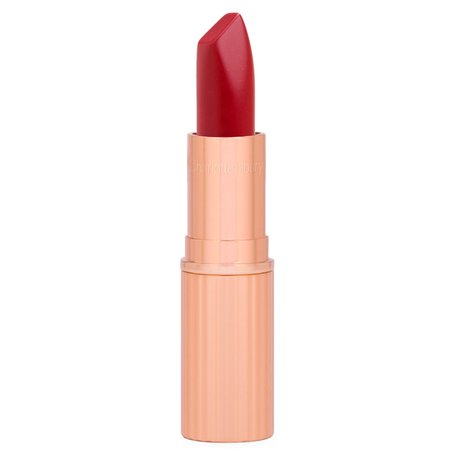 *clipped by @luci-her* Charlotte Tilbury Matte Revolution Red Carpet Red | Beautylish