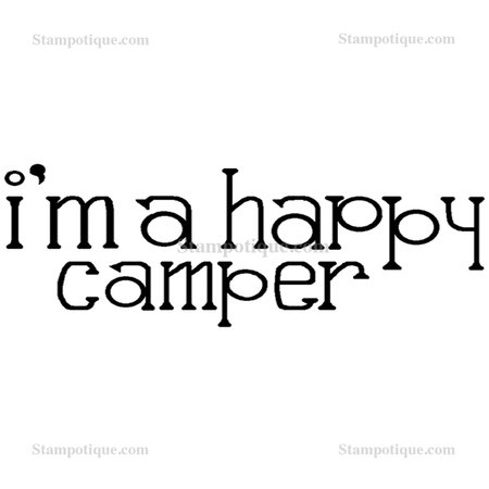 Happy Camper Text