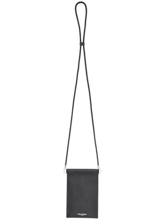 Maison Margiela Pouch Shoulder Bag S55UI0207P0399 Black | Farfetch