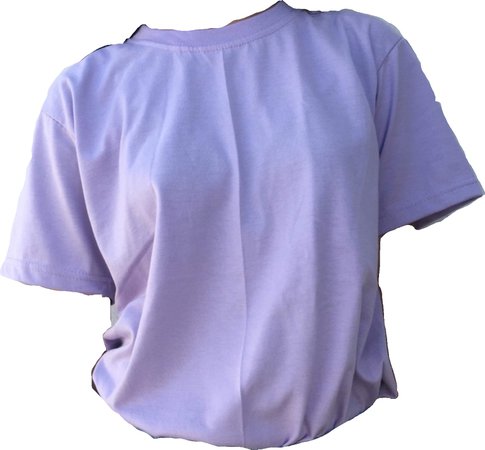 pastel purple shirt