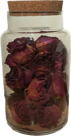 jar of roses