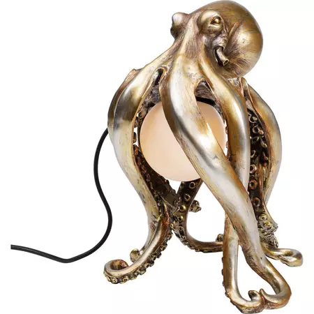 OCTOPUS table lamp gold | Eye on Design