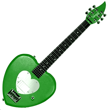 Green Heart Guitar
